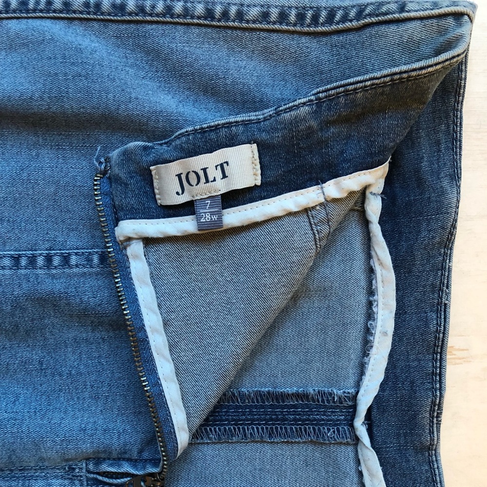 Denim Mini Skirt!